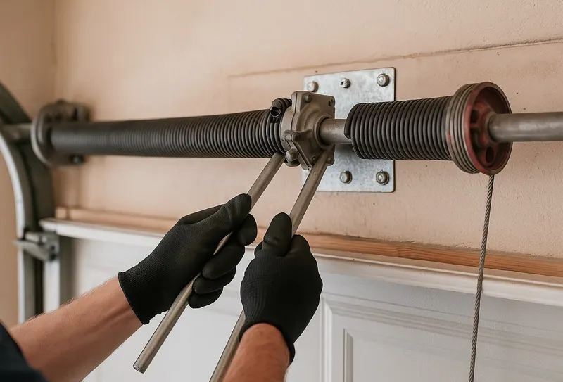 Off Track Door Repair in Caryville